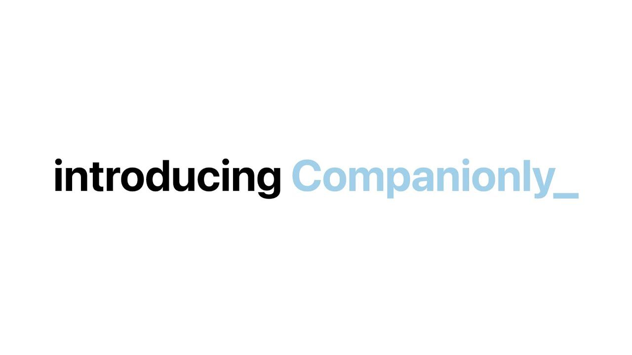 Companionly превью